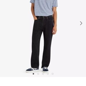 Levi's Men's Relaxed Black Jeans